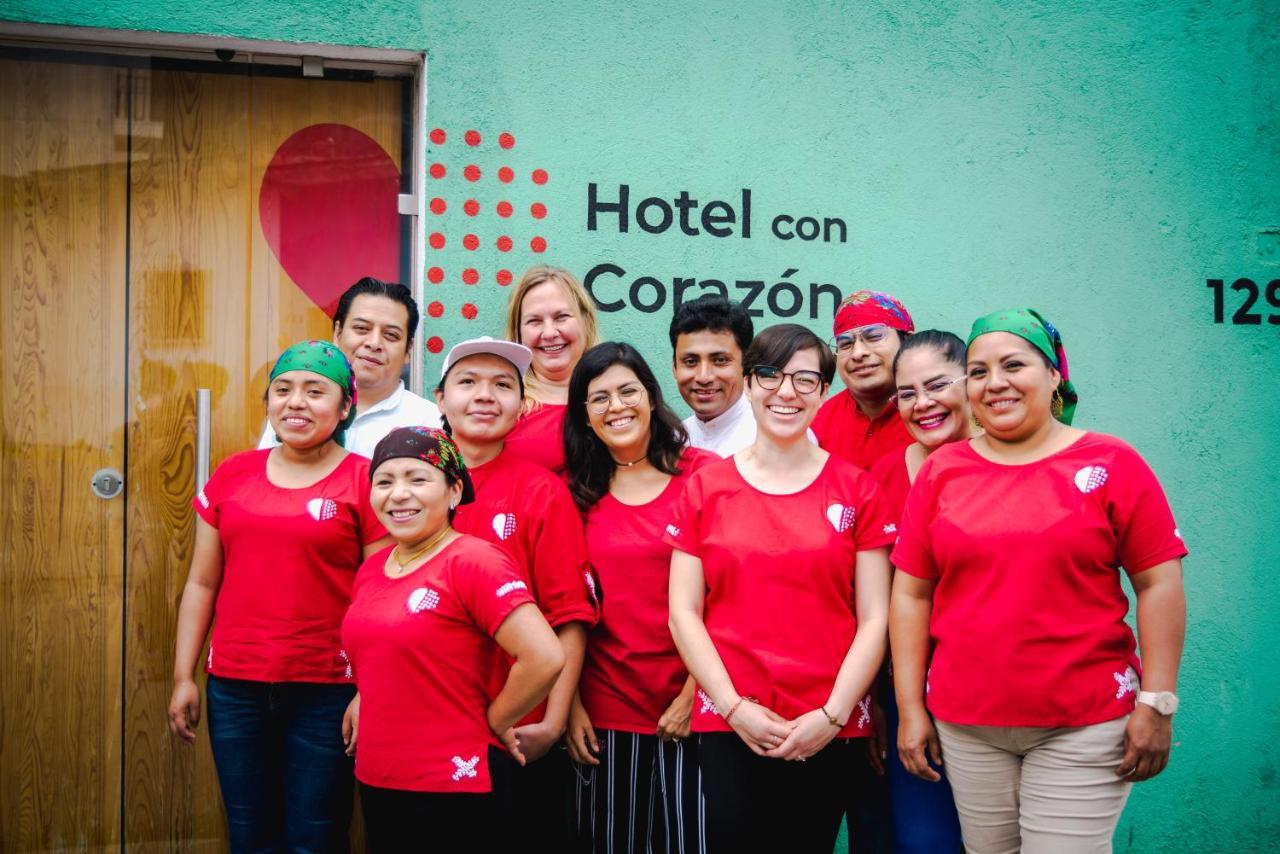 Hotel Con Corazon Oaxaca Dış mekan fotoğraf